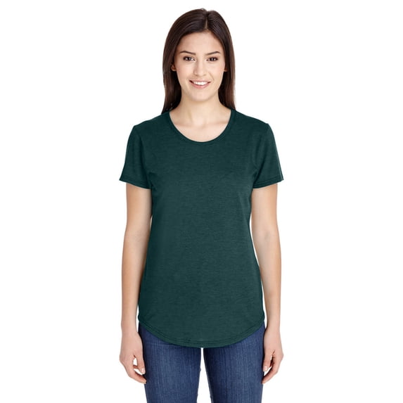 Anvil An 6750L Ladies Tri-Blend Tee