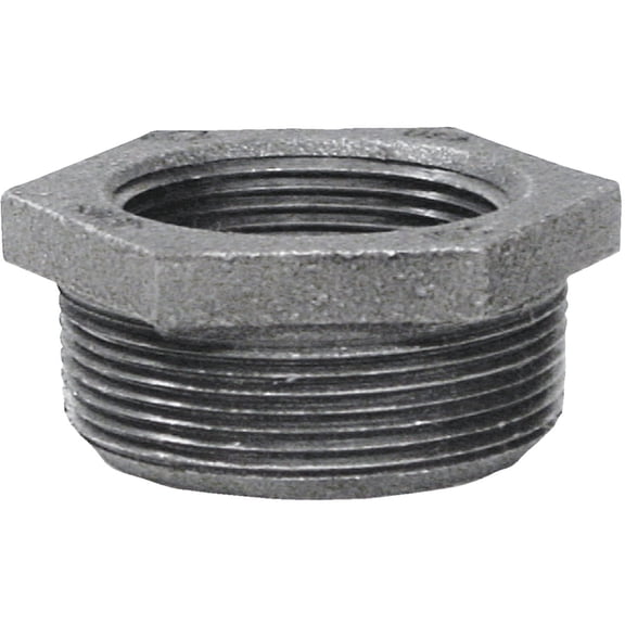 Anvil Black Hex Bushing 2 " X 1 " Malleable Iron