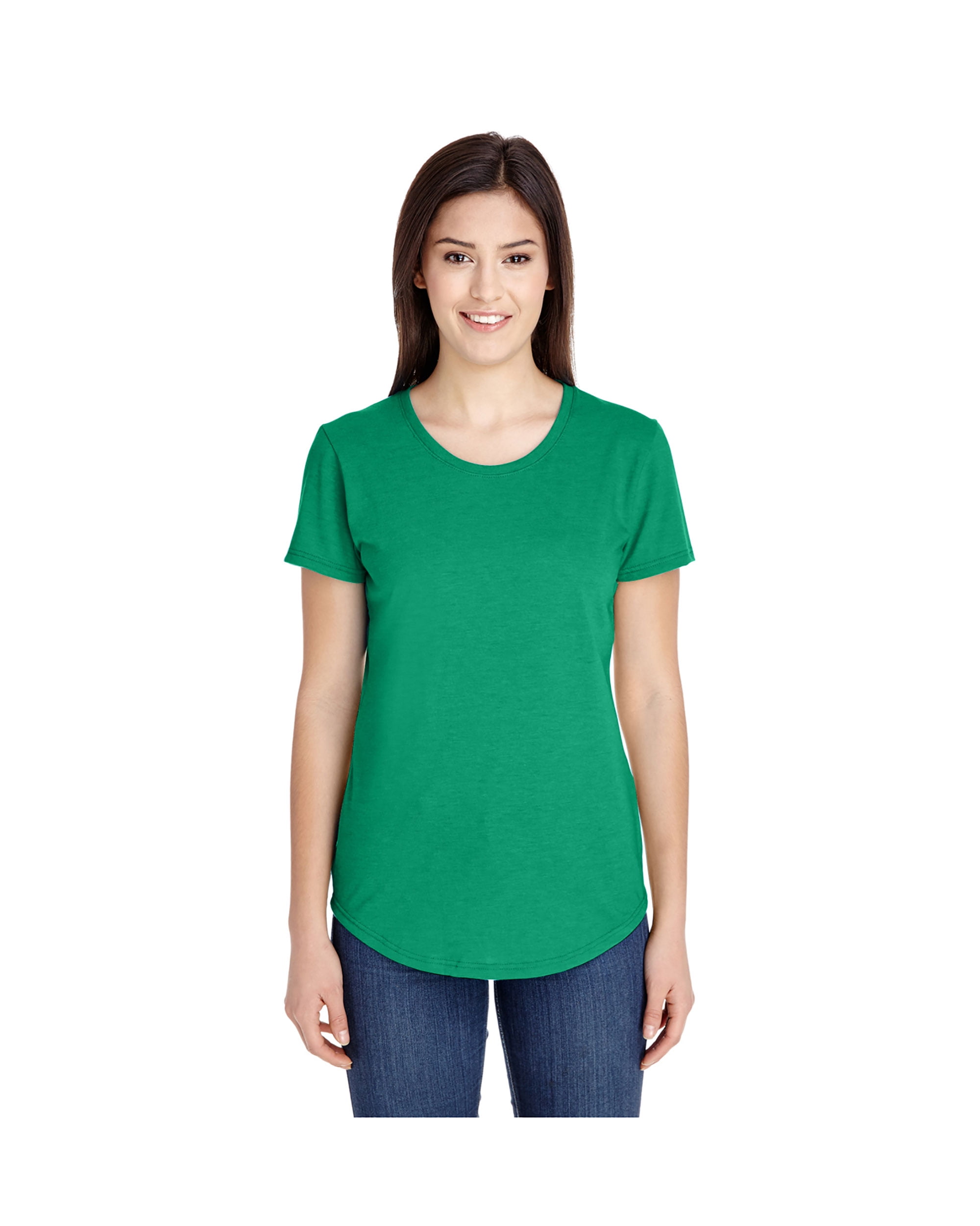 Anvil By Gildan 6750L Ladies Tri-Blend Tee - Walmart.com