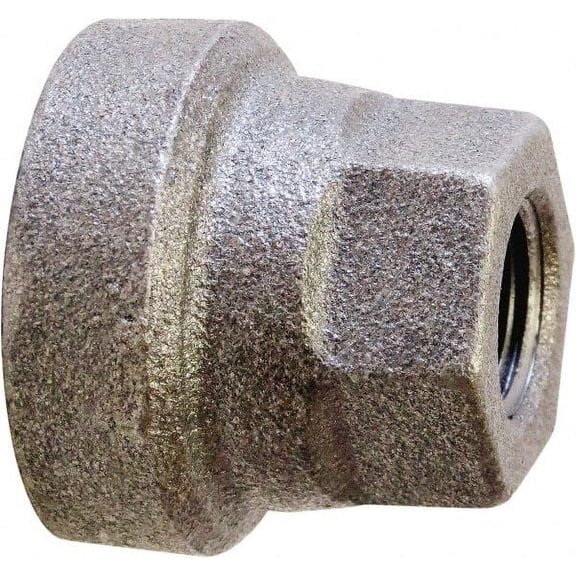 Coupling Concentric Reducer Coupling, 3" x 2" Pipe, FNPT, Cast Iron, Class 125