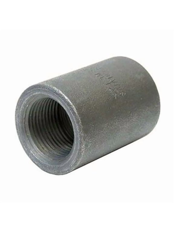 Coupling Coupling, 1/8" Pipe, FNPT, Black Forged Steel, Class 3000 0361155005