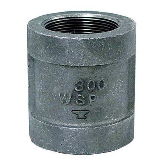 Anvil Coupling Coupling, 1" Pipe, FNPT, Malleable Iron, Class 300 0310538806