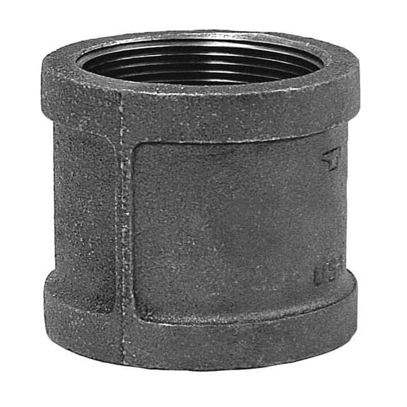 Anvil Coupling Coupling, 2-1/2" Pipe, FNPT, Malleable Iron, Class 150 0310081401