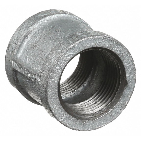 Anvil Galvanized Malleable Iron Coupling, 3" Pipe Size, FNPT Connection Type