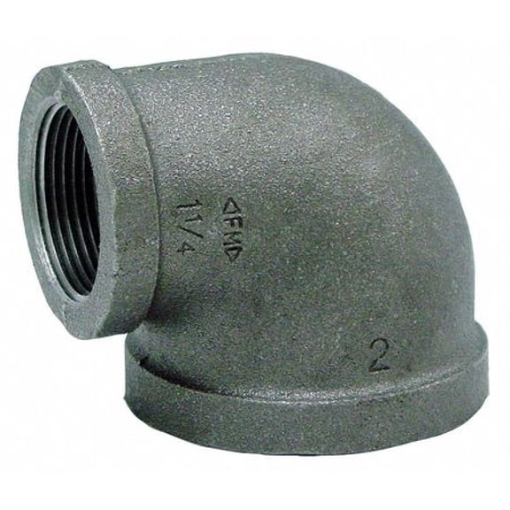 1-1/2" x 3/4" FNPT Galv 90 Degree Reducing Elbow 0311010003