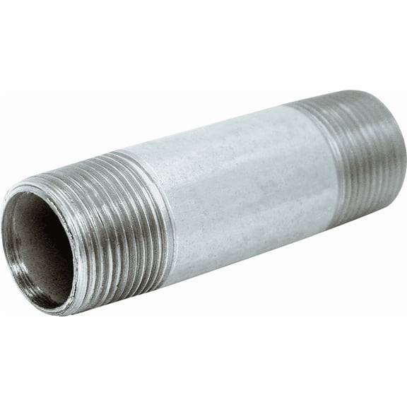 Anvil Galvanized Nipple - Single Pack  Residential Use, Standard Application  Residential Use, Standard Application