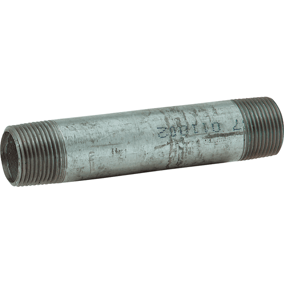 Anvil Galvanized Nipple - Single Pack Residential Use, Standard Application