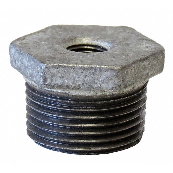 Anvil Hex Bushing, Cast Iron, 3 1/2 x 1 1/4 in 0318908688