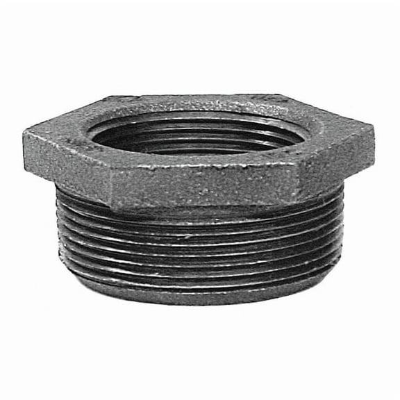 Hex Bushing Hex Bushing, 4" x 1-1/2" Pipe, FNPT x MNPT, Malleable Iron, Class 125 0318908928