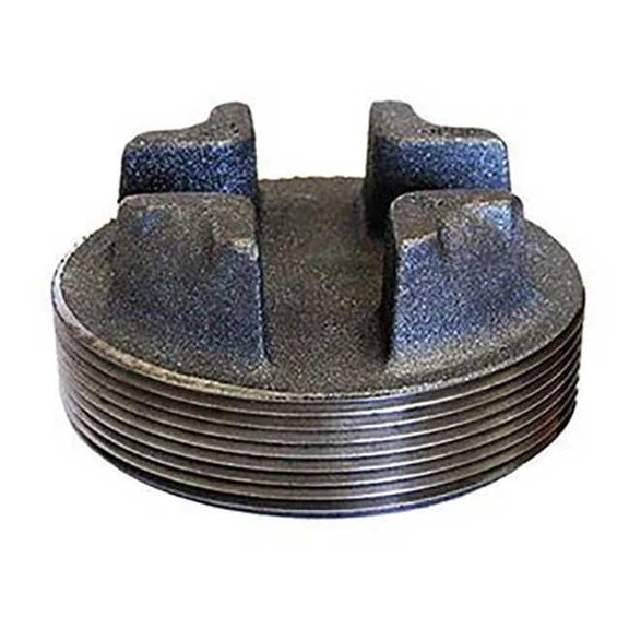 Anvil Hex Head Plug Hex Head Plug, 4" Pipe, Cast Iron, Class 150 0318903200
