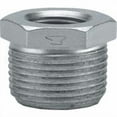 thumbnail image 1 of Anvil 8700131009, Malleable Iron Pipe Fitting, Hex Bushing, 1-1/4" NPT Male x 1" NPT Female, Galvanized Finish, 1 of 2