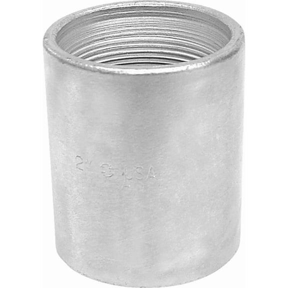 Anvil International 8700158655 1/2-Inch Galvanized Merchant Coupling Galvanized, Couplings, Reducers & Bushings