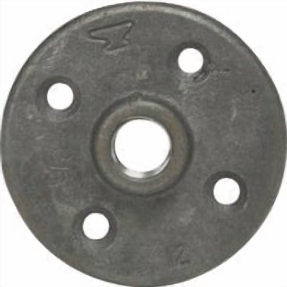 Anvil International Anvil Black Iron Floor Flange - Pack of 2 Value Multipack