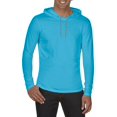 thumbnail image 1 of Anvil L/S Hood T CaribBluDkGry, 1 of 1