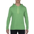 thumbnail image 1 of Anvil L/S Hood T HtrGrnNeonYel, 1 of 1