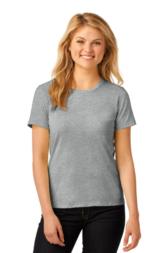 Ladies 100% Ring Spun Cotton T-Shirt.