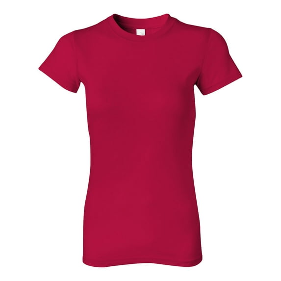 Anvil Ladies Lightweight Fitted Shirt, Red 2XL