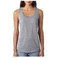 thumbnail image 1 of Anvil Ladies Triblend Racerback Tank Top 6751L Heather Grey 2XL, 1 of 6