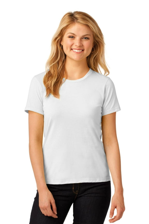 Gildan - Softstyle Women’s Lightweight T-Shirt - 880, White, S, Pack Of 3, Tshirts for Women