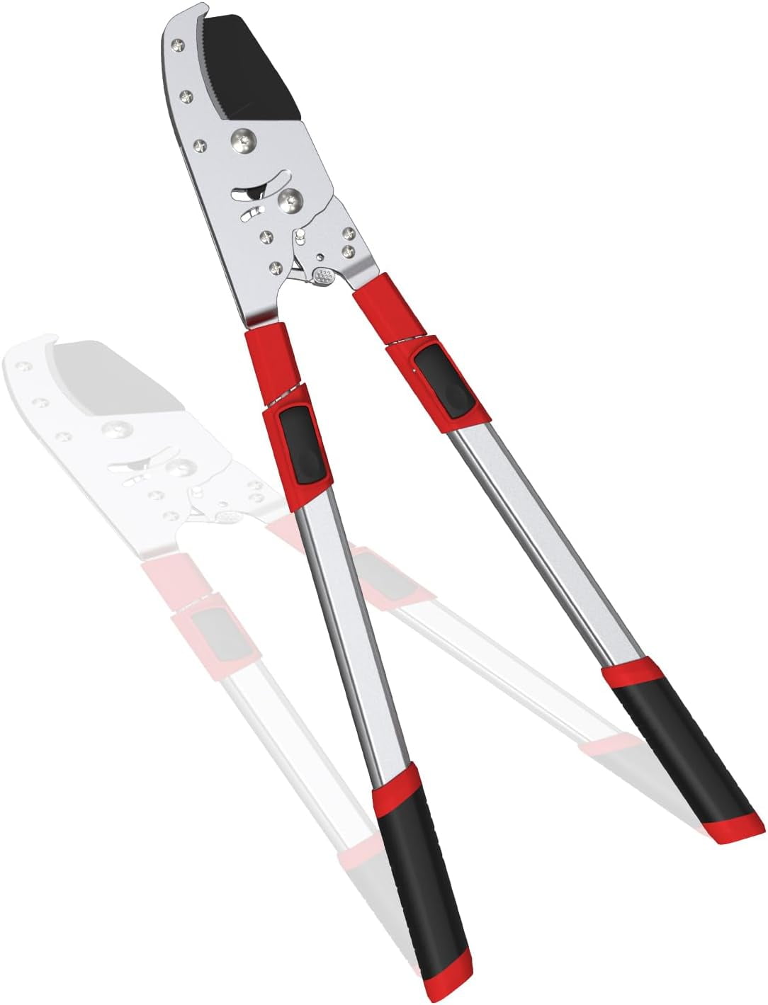 40" Anvil Lopper With Telescoping Handle | Cuts 2" Thick Branches, Compound Action For Easy Pruning