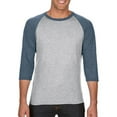 thumbnail image 1 of Anvil Men's Tri-Blend 3/4 Sleeve Raglan T-Shirt, 1 of 3