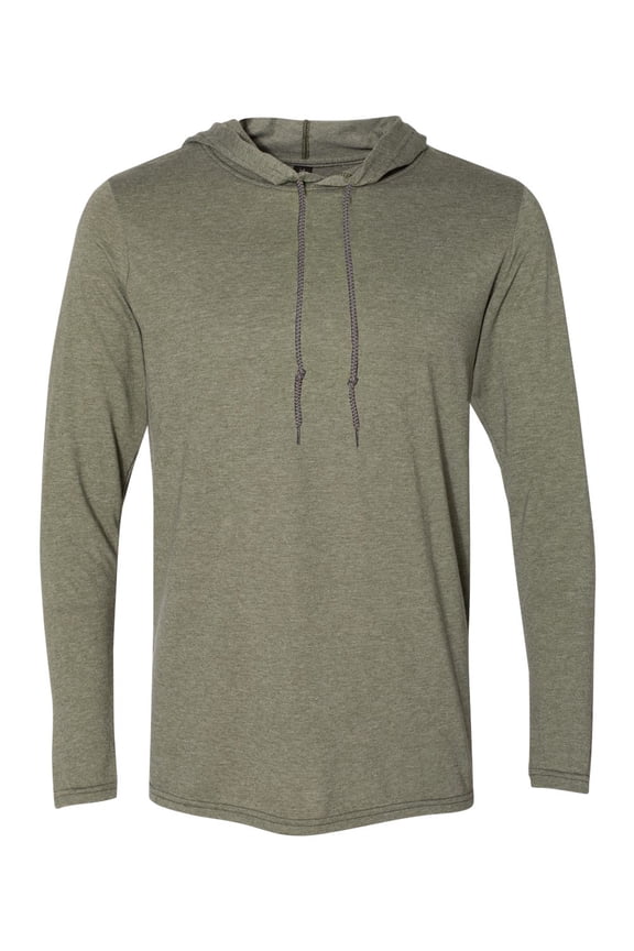 Men's Lightweight Hooded Long Sleeve T-Shirt