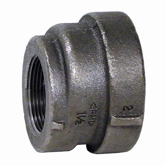 Coupling Eccentric Reducer Coupling, 1" x 3/4" Pipe, FNPT, Cast Iron, Class 125 0300152600