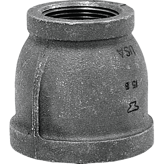 Anvil Reducing Black Iron Coupling - Single Pack Residential Use, Standard Application