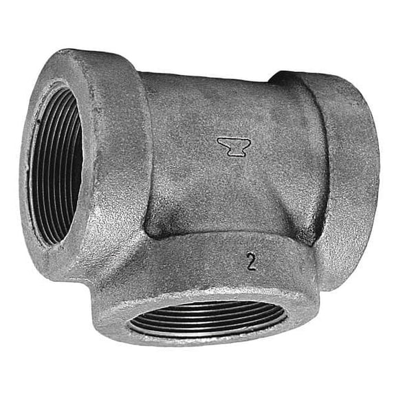 Anvil Reducing Tee, Cast Iron, 3 x 1 x 3 in 0300062403