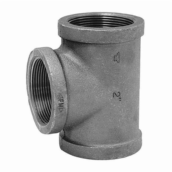 Reducing Tee Reducing Tee, 1" x 1" x 3/8" Pipe, FNPT, Malleable Iron, Class 150 0310040209