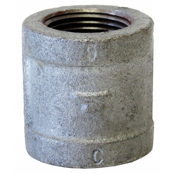 Anvil Steel Coupling, 1/8" Pipe Size, FNPT Connection Type 0311079602