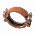 thumbnail image 1 of Gruvlok Coupling Coupling, 4" Pipe, Grooved, Ductile Iron, Class 150 0390007409, 1 of 1