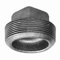thumbnail image 1 of Square Head Plug Square Head Plug, 2" Pipe, MNPT, Malleable Iron, Class 150, 1 of 1