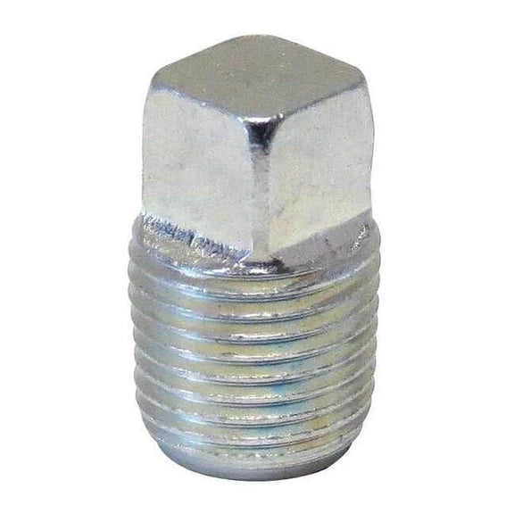 Anvil 1/8" MNPT Galvanized Square Head Plug 0319901443