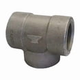 thumbnail image 1 of Anvil Tee Tee, 1/2" Pipe, FNPT, Black Forged Steel, Class 3000 0361119605, 1 of 1