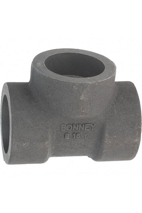 Anvil Tee Tee, 1" Pipe, Socket Weld, Black Forged Steel, Class 3000 0362025603