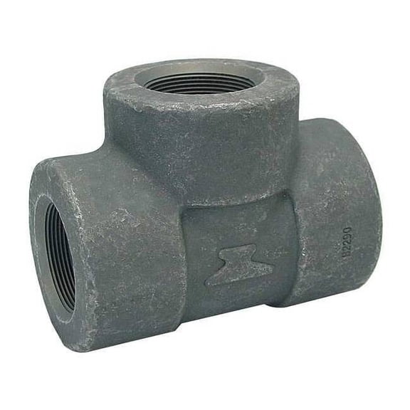 Anvil Tee Tee, 3/4" Pipe, FNPT, Forged Steel, Class 6000 0361225006