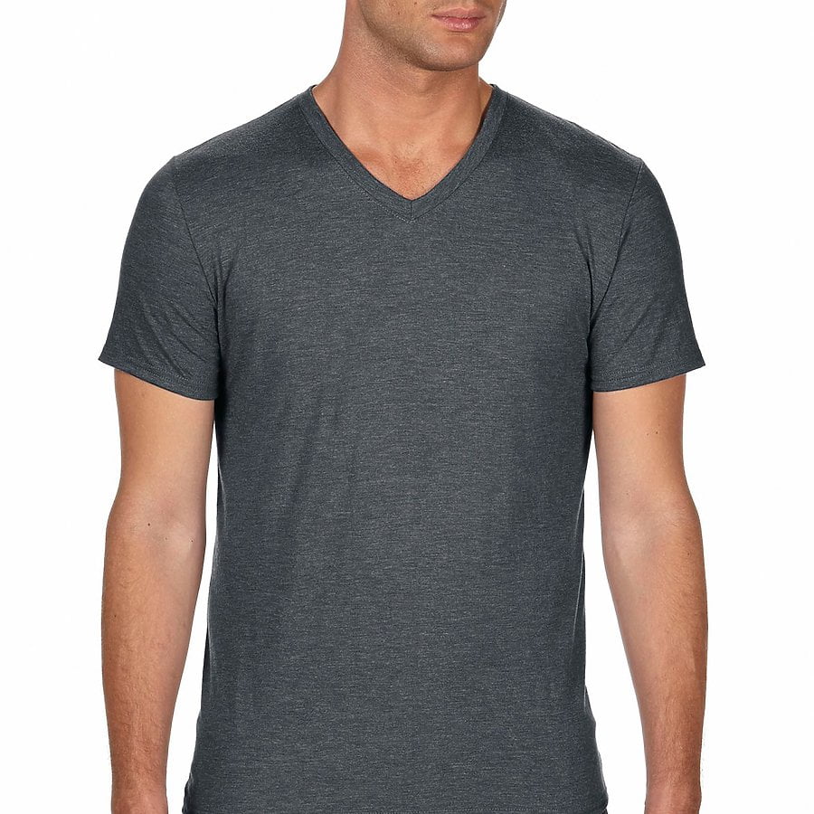Anvil ® Tri-Blend V-Neck Tee. 6752 - Walmart.com