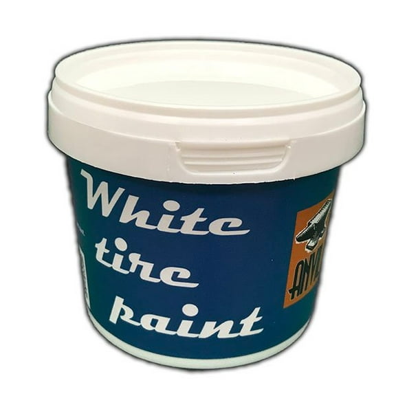 White Letter Tire Paint