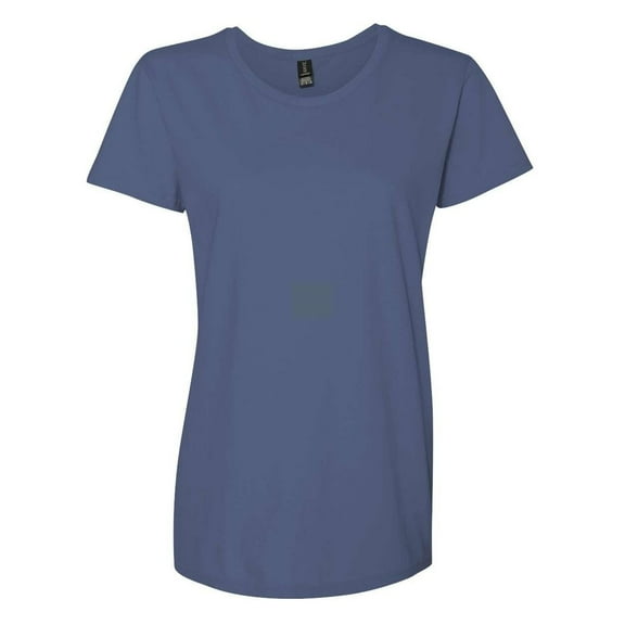 Anvil Women's 100% Cotton Seamed Collar T-Shirt 880