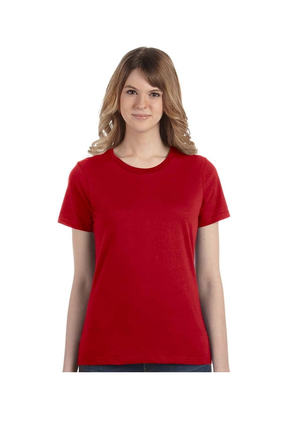 Women's Lightweight Silhouette Crewneck T-Shirt, Style 880