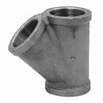 thumbnail image 1 of Anvil Wye Wye, 4" Pipe, FNPT, Malleable Iron, Class 150 0310068200, 1 of 1