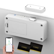 قفل خزانة ذكي مخفي بتقنية البلوتوث RFID من Anweller - أبيض