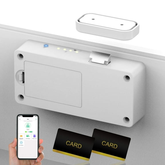 Anweller RFID Bluetooth Hidden Smart Cabinet Lock - White