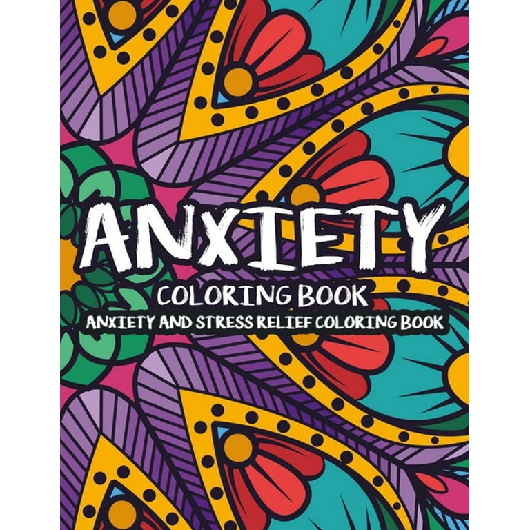 Adult Anxiety Therapy Coloring Book for Women Relax & Enjoy 150 Uniqu