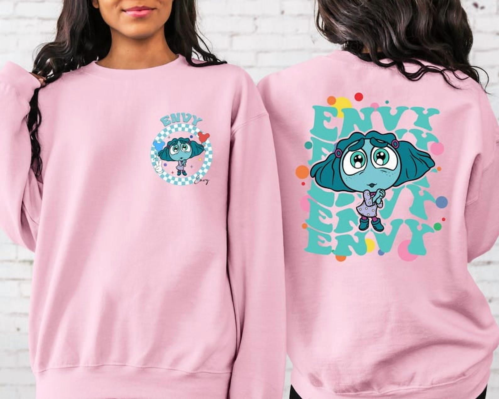 Anxiety Inside Out Disney Sweatshirt, Inside Out Merch Sweatshirt ...
