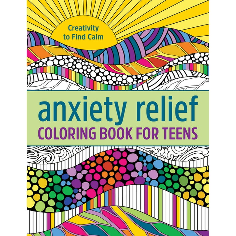 Anxiety Relief Coloring Book for Adults, Book by Rockridge Press, Official Publisher Page