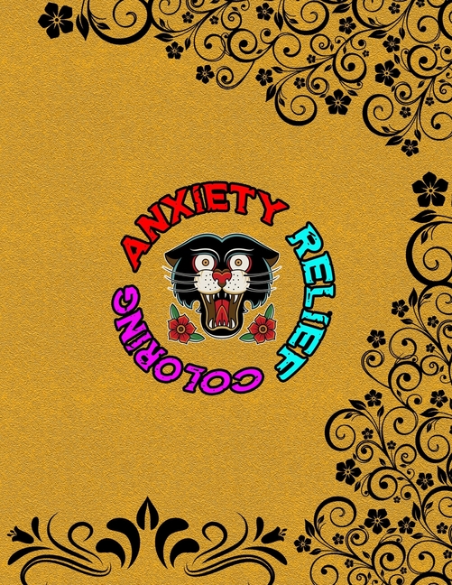 Anxiety Relief Coloring: Stay Away From Anxiety । Say Goodbye to Stress ...