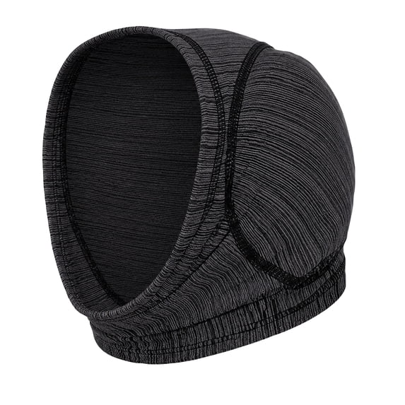 Anxiety Relief Dog Ear Cover, Snug No Shaking Calming Head Warp for Hematoma, Soft Dog Hearing Protection for Thunderstorm, Firework, Blow Drying, Quiet Dogs Ear Plugs for Noise Cancelling(M,Gray)
