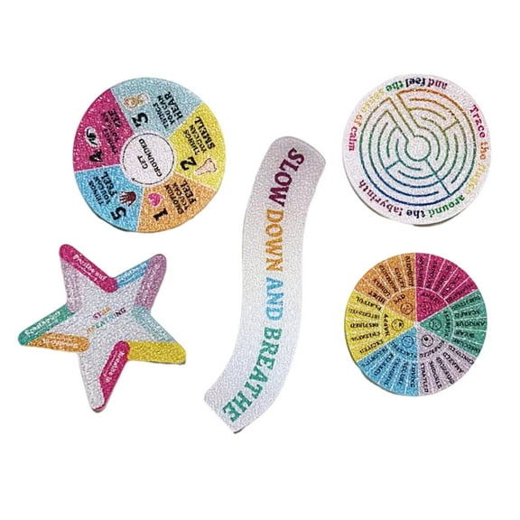 Anxiety Sensory Sticker Aesthetic Sticker Stress Relief Sticker Office Anxiety Calming Sticker for Stress Relief